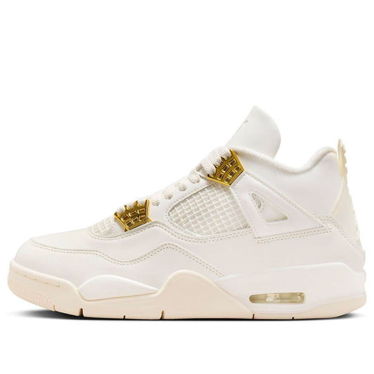 (WMNS) Aithtr Jorthtdan 4 Retro 'Metallic Gold' AQ9129-170