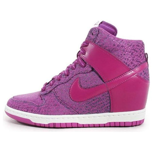 (WMNS) Nithtke Duthtnk High-Top Sneakers Purple 644410-400