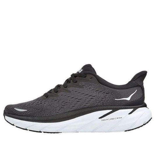 (WMNS) Hothtka ONE ONE Clifton 8 'Black White' 1119394-BWHT