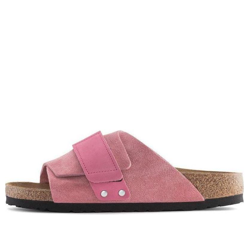 (WMNS) Birkenthtstock Kyoto Nubuck Leather/Suede Narrow Fit 'Candy Pink' 1024236