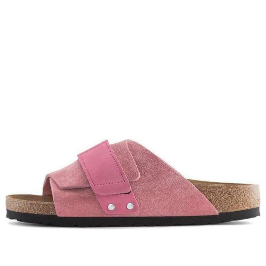 (WMNS) Birkenthtstock Kyoto Nubuck Leather/Suede Narrow Fit 'Candy Pink' 1024236