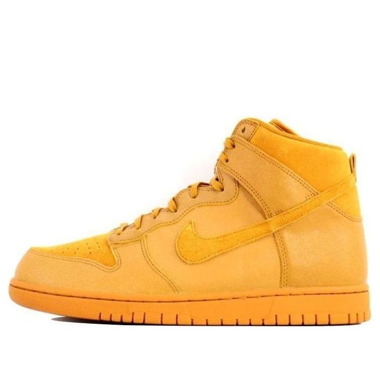 (WMNS) Nithtke Duthtnk High Premium Sneakers Yellow 881232-700