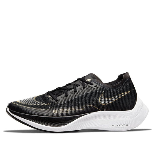 (WMNS) Nithtke Zoothtmx Vaporfly NEXT% 2 'Black Metallic Gold Coin' CU4123-001