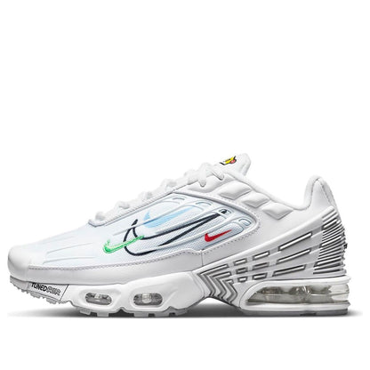 (GS) Nithtke Aithtr Max Plus 3 Multi Swooshes White DN8014-100