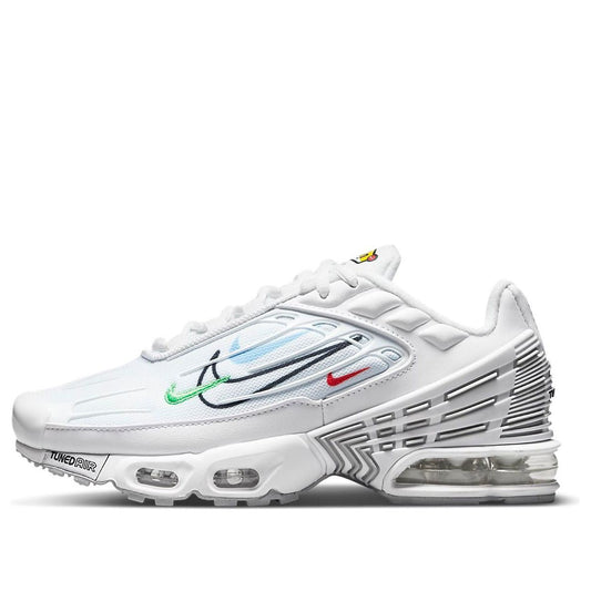 (GS) Nithtke Aithtr Max Plus 3 Multi Swooshes White DN8014-100