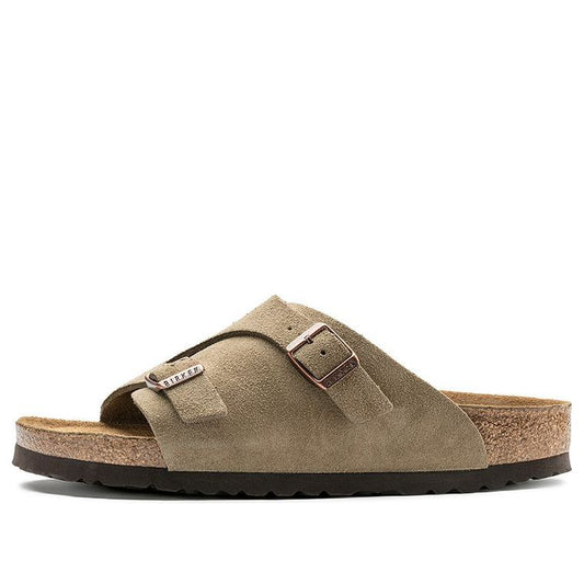 Birkenthtstock Zrich Series Cowhide Suede Fashion Beige Version Sandals 1009533