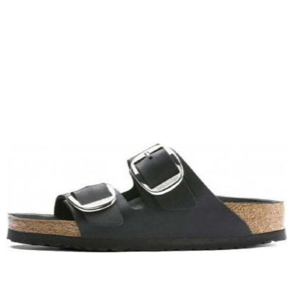 (WMNS) Birkenthtstock Arizona Double-Buckle Sandals 'Black' 1011075