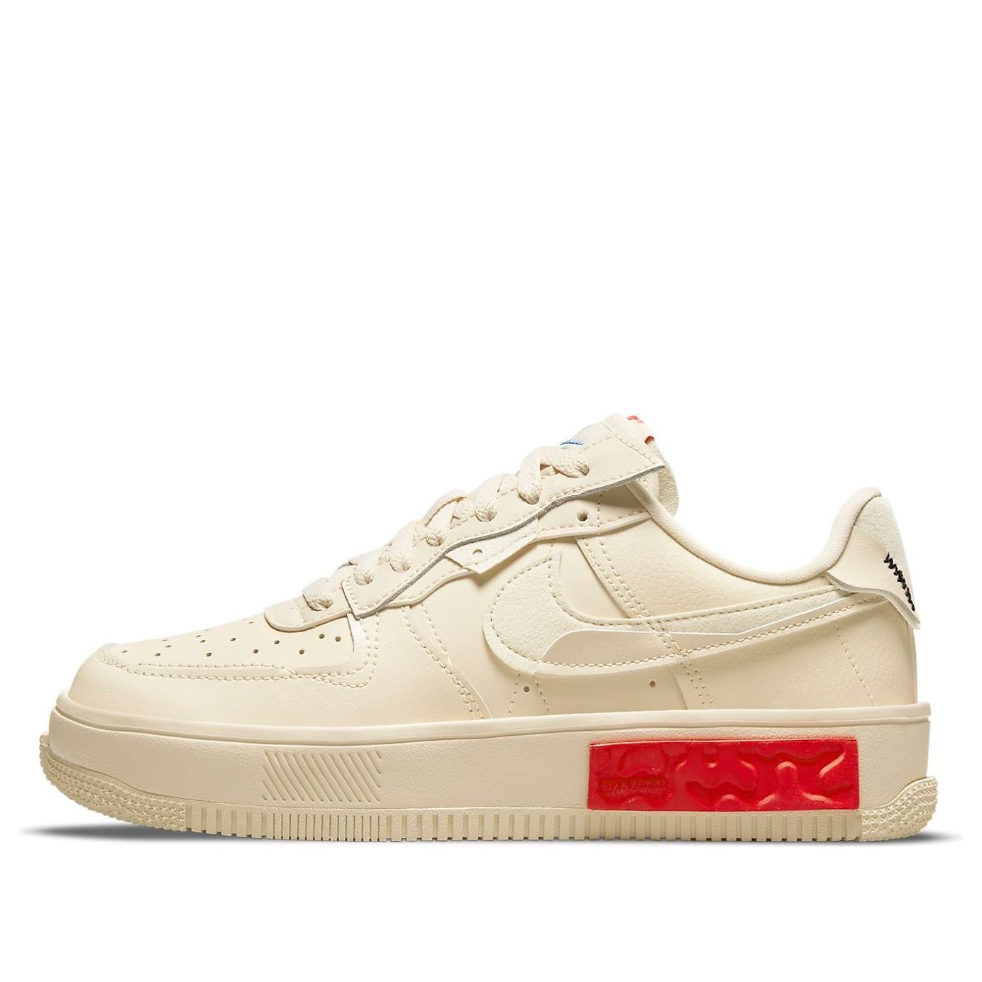 (WMNS) Nithtke Athtir Forthtce 1 Fontanka 'Pearl White University Red' DA7024-200