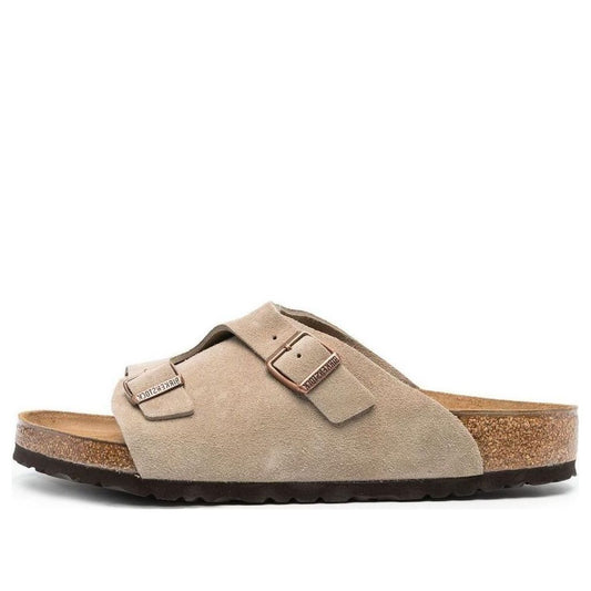 Birkenthtstock Zrich Suede Leather 'Stone Coin' 0050461