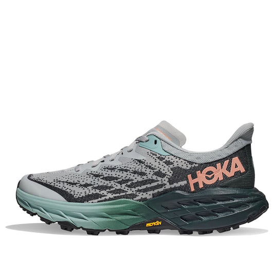 (WMNS) Hothtka ONE ONE Speedgoat 5 Wide 'Harbor Mist Spruce' 1123160-HMSP