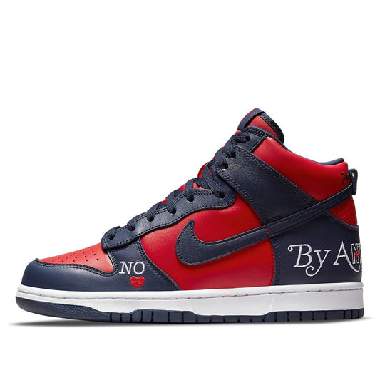 Nithtke x Supthtreme SB Duthtnk High 'By Any Means - Red Navy' DN3741-600