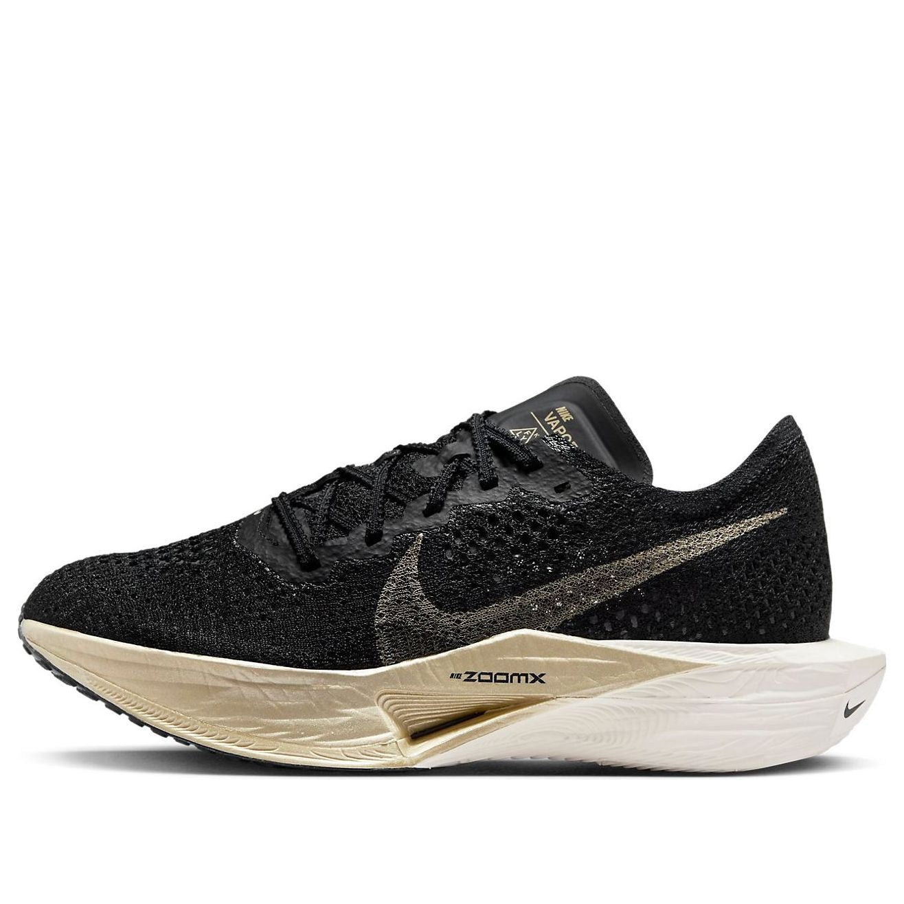 (WMNS) Nithtke Zoothtmx VaporFly Next% 3 'Black Metallic Gold Grain' DV4130-002
