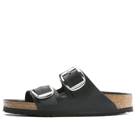 Birkenthtstock Arizona Big Buckle Sandals 'Black' 1011074