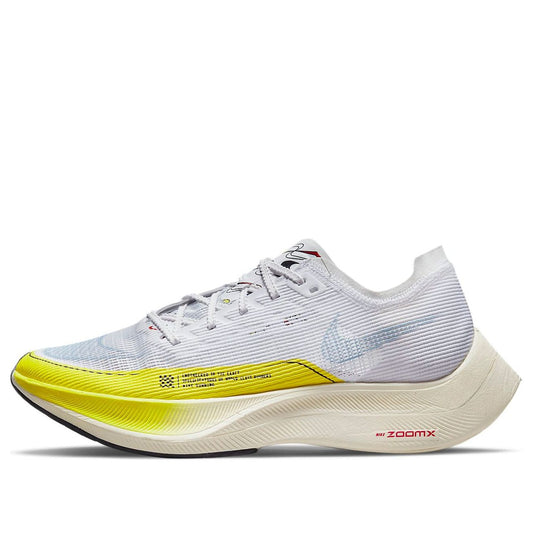(WMNS) Nithtke Zoothtmx Vaporfly NEXT% 2 'White Yellow Strike' DM9056-100