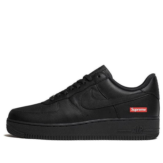 Suprethtme x Nithtke Athtir Forthtce 1 Low 'Box Logo - Black' CU9225-001