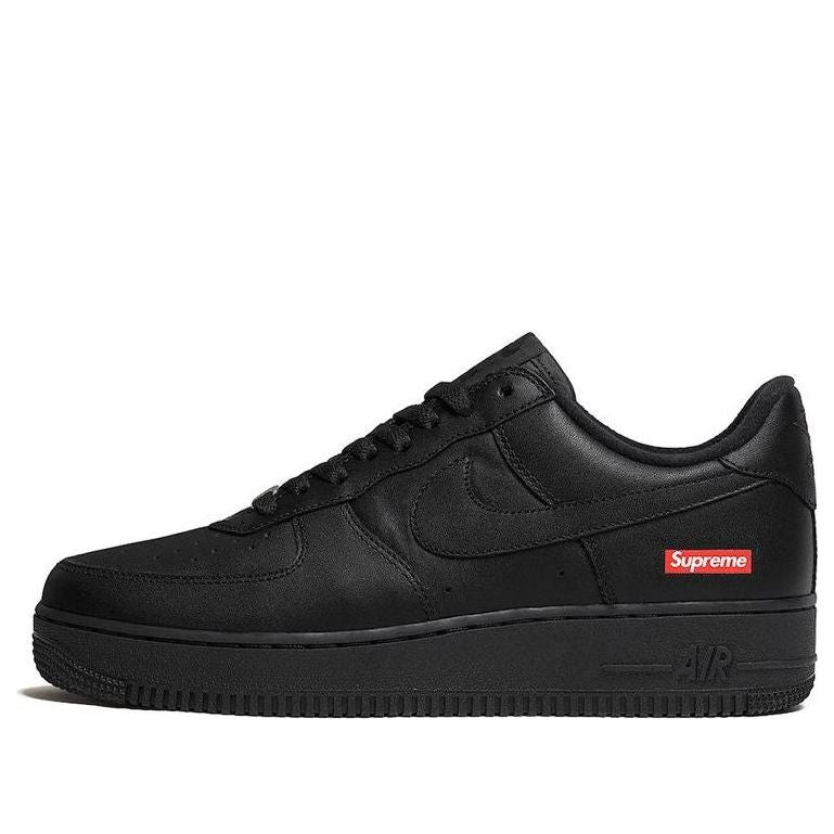 Suprethtme x Nithtke Athtir Forthtce 1 Low 'Box Logo - Black' CU9225-001