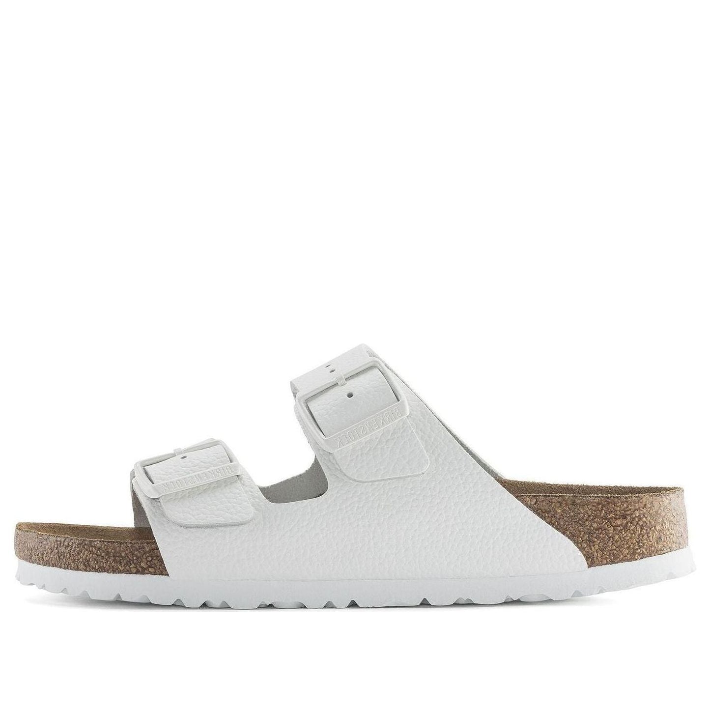 Birkenthtstock Arizona Soft Footbed Leather Sandals 'White' 1024945
