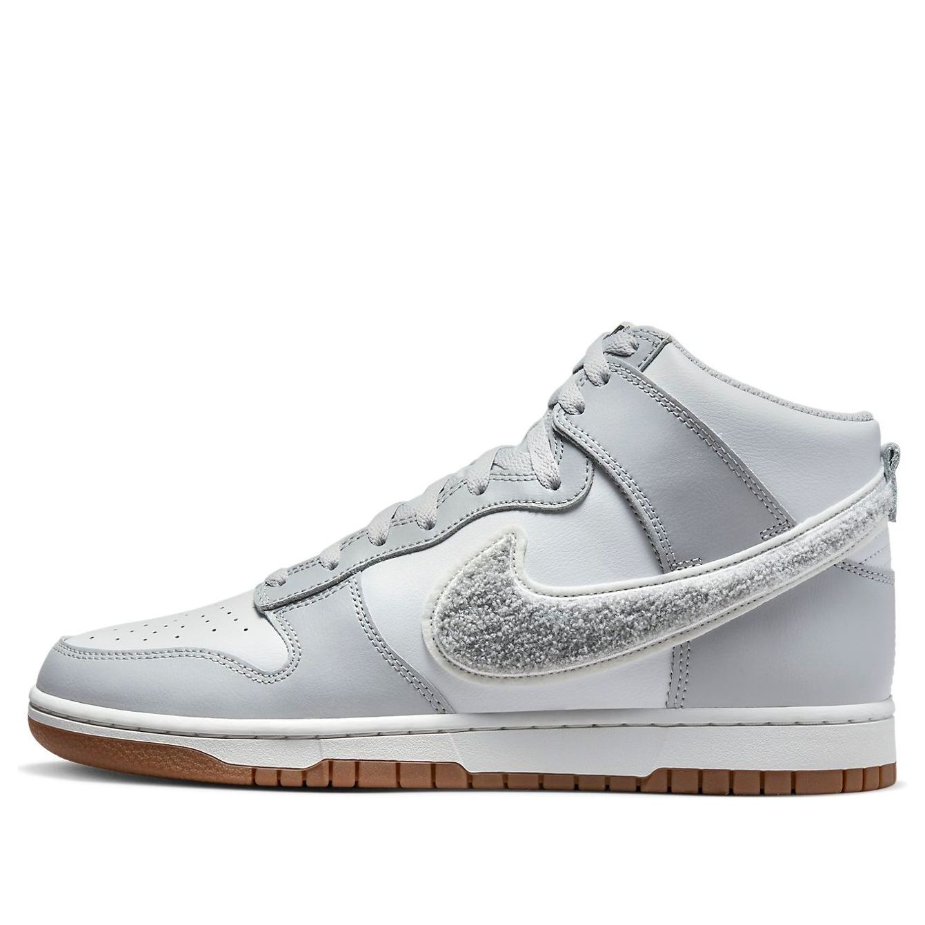 Nithtke Duthtnk High 'Chenille Swoosh - Light Smoke Grey' DR8805-003