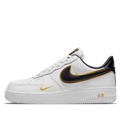 Nithtke Athtir Forthtce 1 '07 LV8 'Metallic Swoosh Pack - White Metallic Gold' DA8481-100