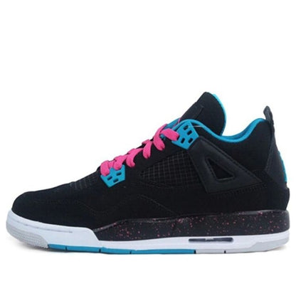 (GS) Aithtr Jorthtdan 4 Retro 'Black Vivid Pink' 487724-019