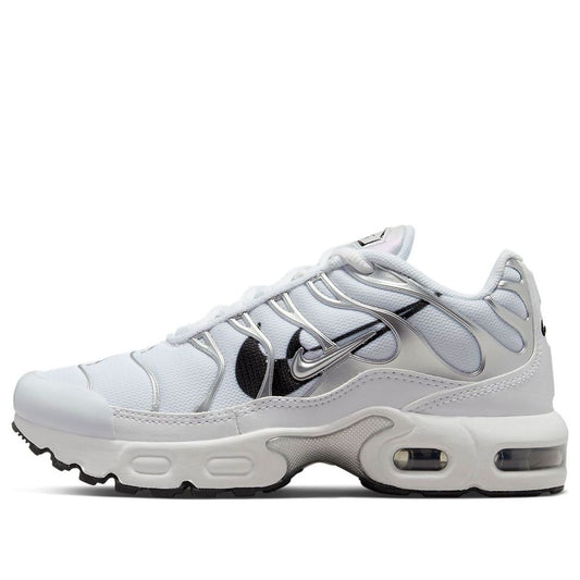 (GS) Nithtke Aithtr Max Plus Silver Swoosh 'Black White' DV7151-100