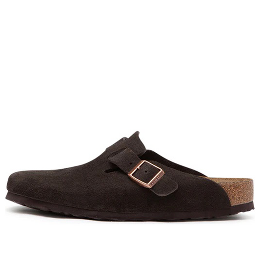 Birkenthtstock Boston Soft Footbed Regular 'Suede Mocha' 0660461
