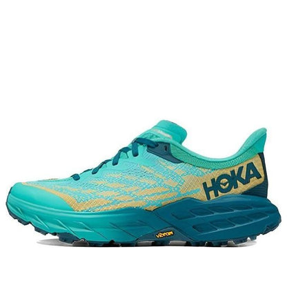 (WMNS) Hothtka ONE ONE Speedgoat 5 'Deep Teal Water Garden' 1123158-DTWGR