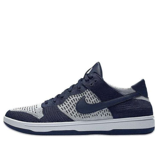 Nithtke Duthtnk Low Flyknit 'College Navy Platinum' 917746-400