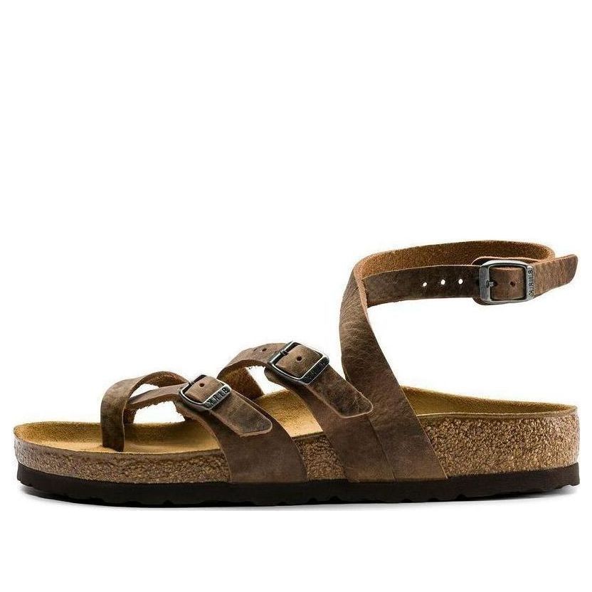 Birkenthtstock Seres Camberra Old Natural Leather Narrow Fit 'Tabacco' 1008709