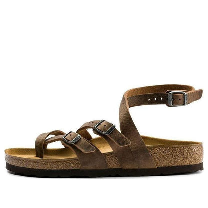 Birkenthtstock Seres Camberra Old Natural Leather Narrow Fit 'Tabacco' 1008709