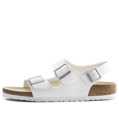 Birkenthtstock Milano Series Sandals White Version Unisex 34733