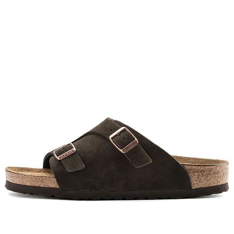 Birkenthtstock Zrich Soft Footbed Suede Leather Narrow Fit 'Mocha' 1009531