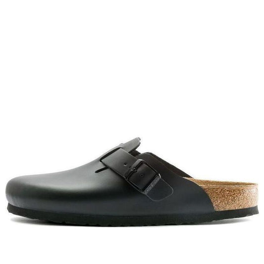 Birkenthtstock Boston Natural Leather Narrow Fit 'Black' 0060193