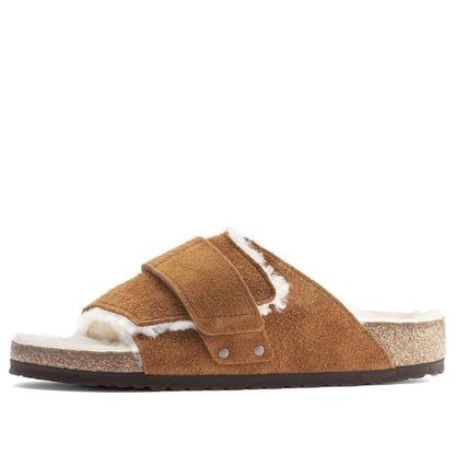 Birkenthtstock Kyoto Shearling Suede Leather 'Mink' 1023202