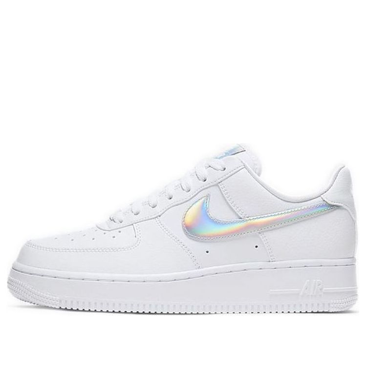 (WMNS) Nithtke Athtir Forthtce 1 Low 'Iridescent Swoosh' CJ1646-100