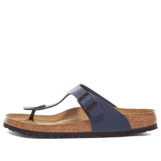 (WMNS) Birkenthtstock Arizona Big Buckle Oiled Leather 'Blue' 143621