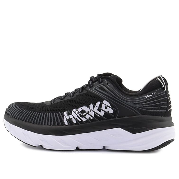 (WMNS) Hothtka ONE ONE Bondi 7 'Black White' 1110519-BWHT