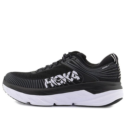 (WMNS) Hothtka ONE ONE Bondi 7 'Black White' 1110519-BWHT