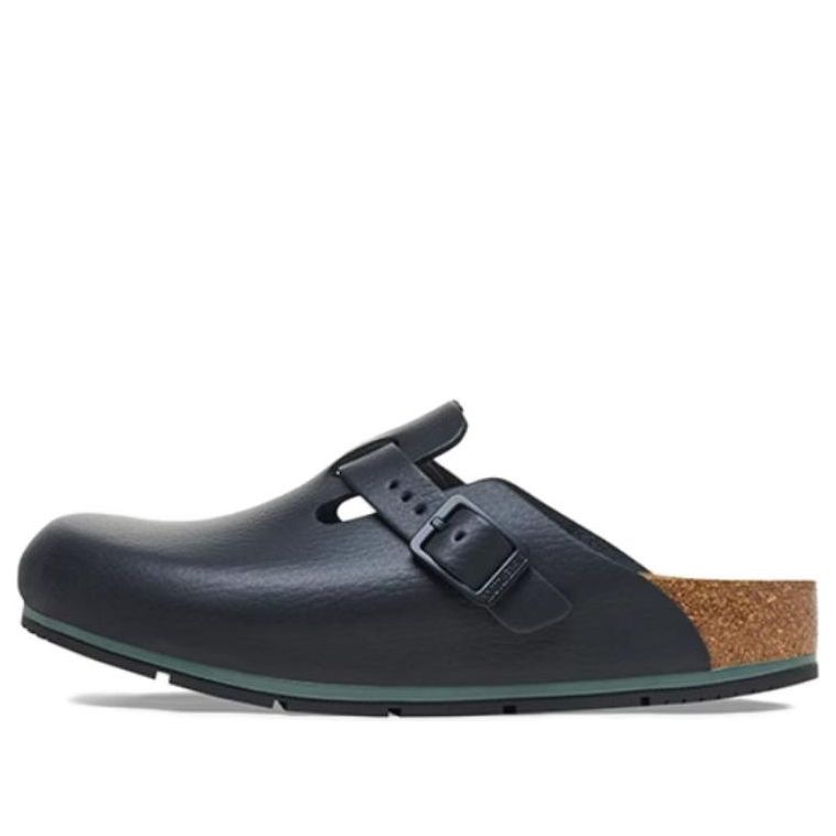 Birkenthtstock Boston Pro Natural Leather Sandals 'black' 1025979