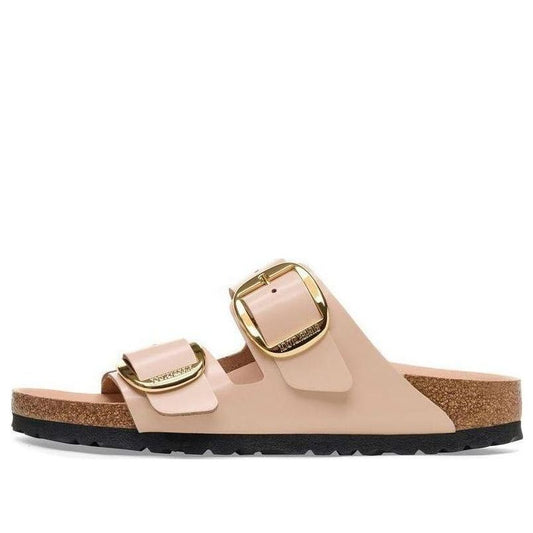 (WMNS) Birkenthtstock Arizona Big Buckle Nubuk Leather Narrow Fit 'Soft Pink' 1026553