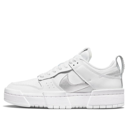 (WMNS) Nithtke Duthtnk Low Disrupt 'White Metallic Silver' DJ6226-100