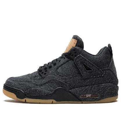 (GS) Levi's x Aithtr Jorthtdan 4 Retro 'Black Denim' AQ9103-001