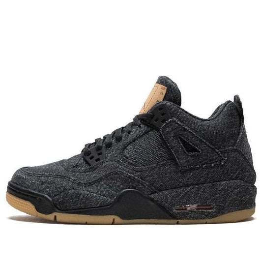 (GS) Levi's x Aithtr Jorthtdan 4 Retro 'Black Denim' AQ9103-001