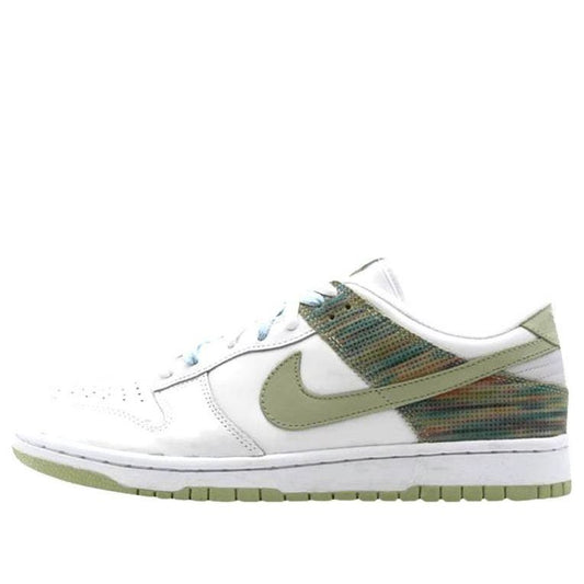 (WMNS) Nithtke Duthtnk Low Sneakers White/Green 309324-131
