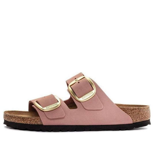(WMNS) Birkenthtstock Arizona Big Buckle Nubuk Leather 'Old Rose' 1023963