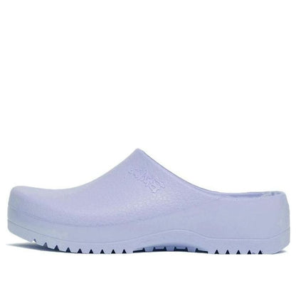 (WMNS) Birkenthtstock Super-Birki Shearling Polyurethane 'Dusty Blue' 1023331