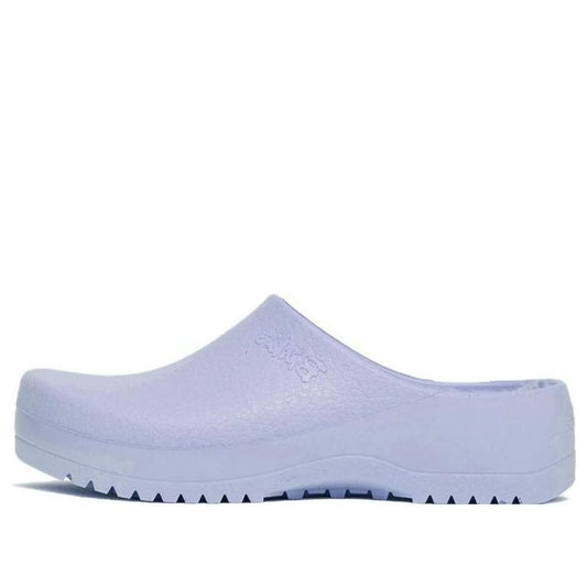 (WMNS) Birkenthtstock Super-Birki Shearling Polyurethane 'Dusty Blue' 1023331