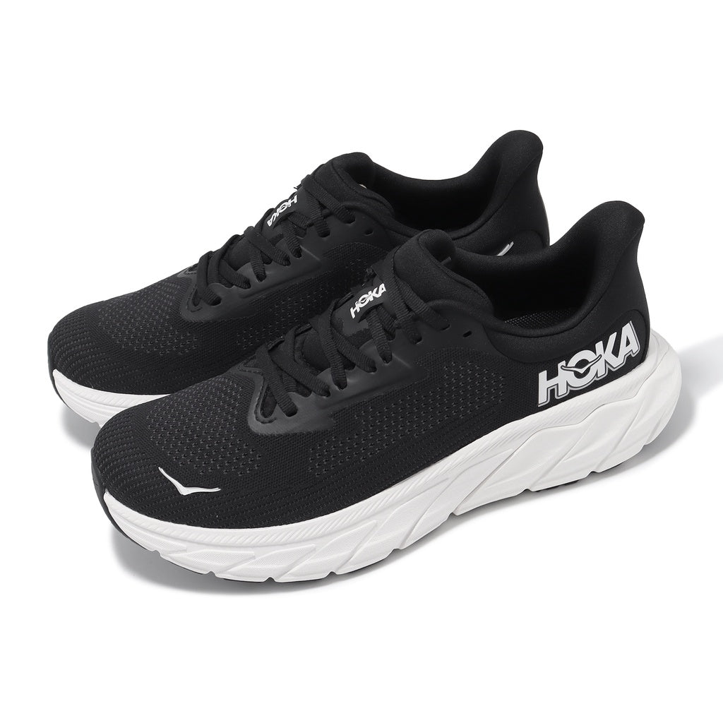 (WMNS) Hothtka ONE ONE Arahi 7 Wide 'Black White' 1147890-BWHT