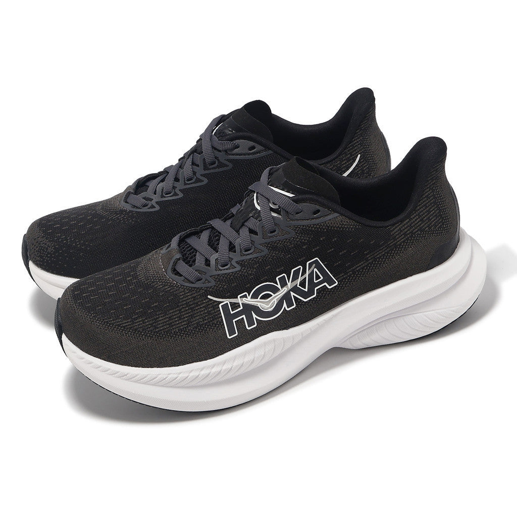 (WMNS) Hothtka ONE ONE Mach 6 Wide 'Black White' 1147834-BWHT